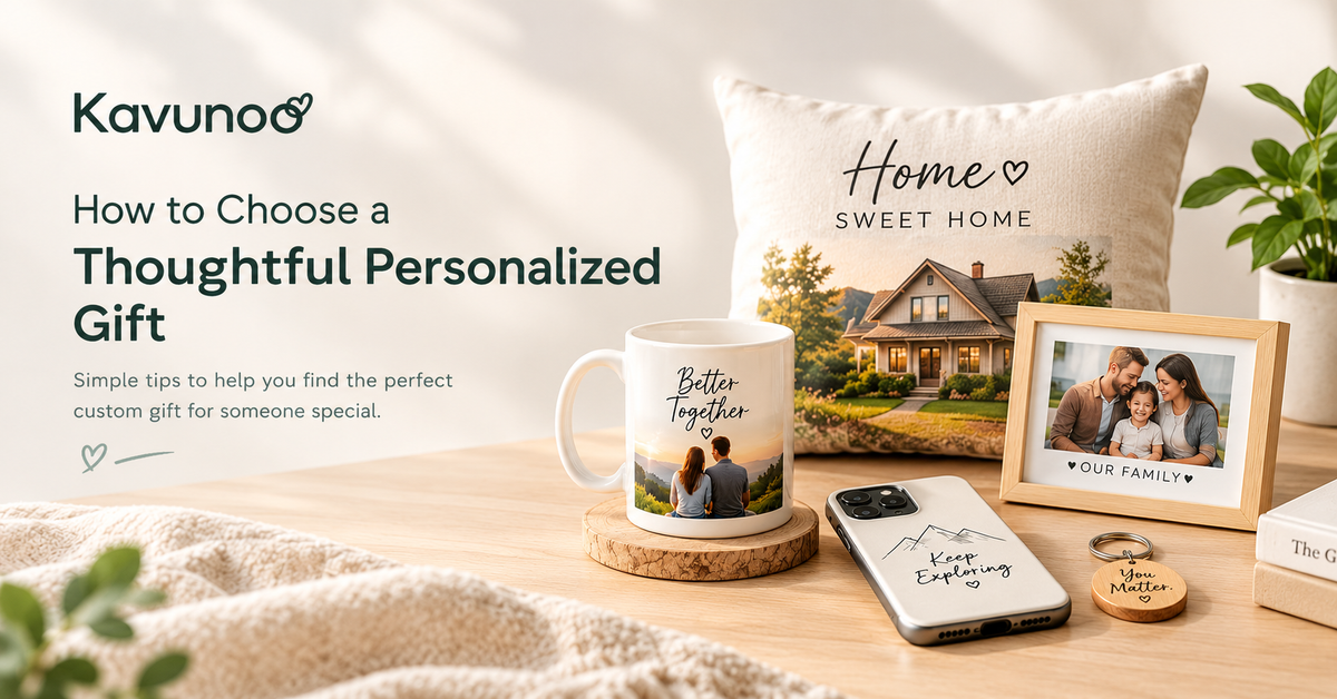 How to Choose a Personalized Gift That Feels Thoughtful