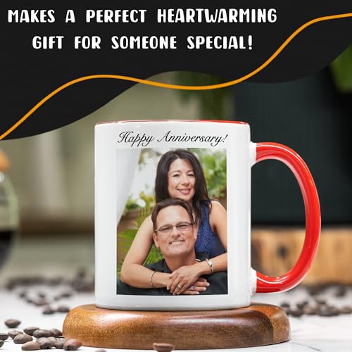 Personalized Coffee Mug Custom Photo Text or Logo Ceramic Mug 11 Oz