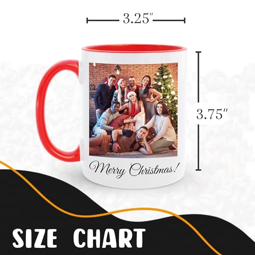 Personalized Coffee Mug Custom Photo Text or Logo Ceramic Mug 11 Oz